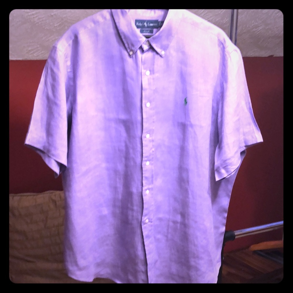 Polo button down shirt